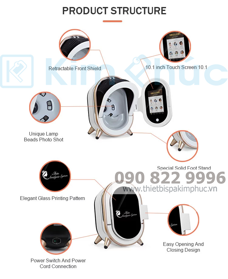 Máy Phân Tích Da Max Skin M9 Máy Phân Tích Da Max Skin M9