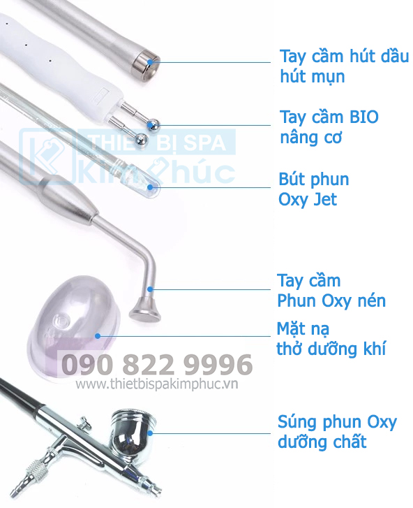 Tay cầm Máy Oxy Jet BD-925 Tay cầm Máy Oxy Jet BD-925