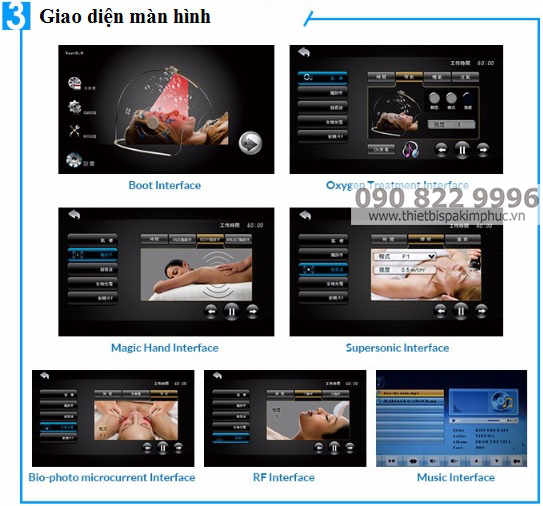 Máy Oxy Jet Beco 9 Chức Năng Máy Oxy Jet Beco 9 Chức Năng