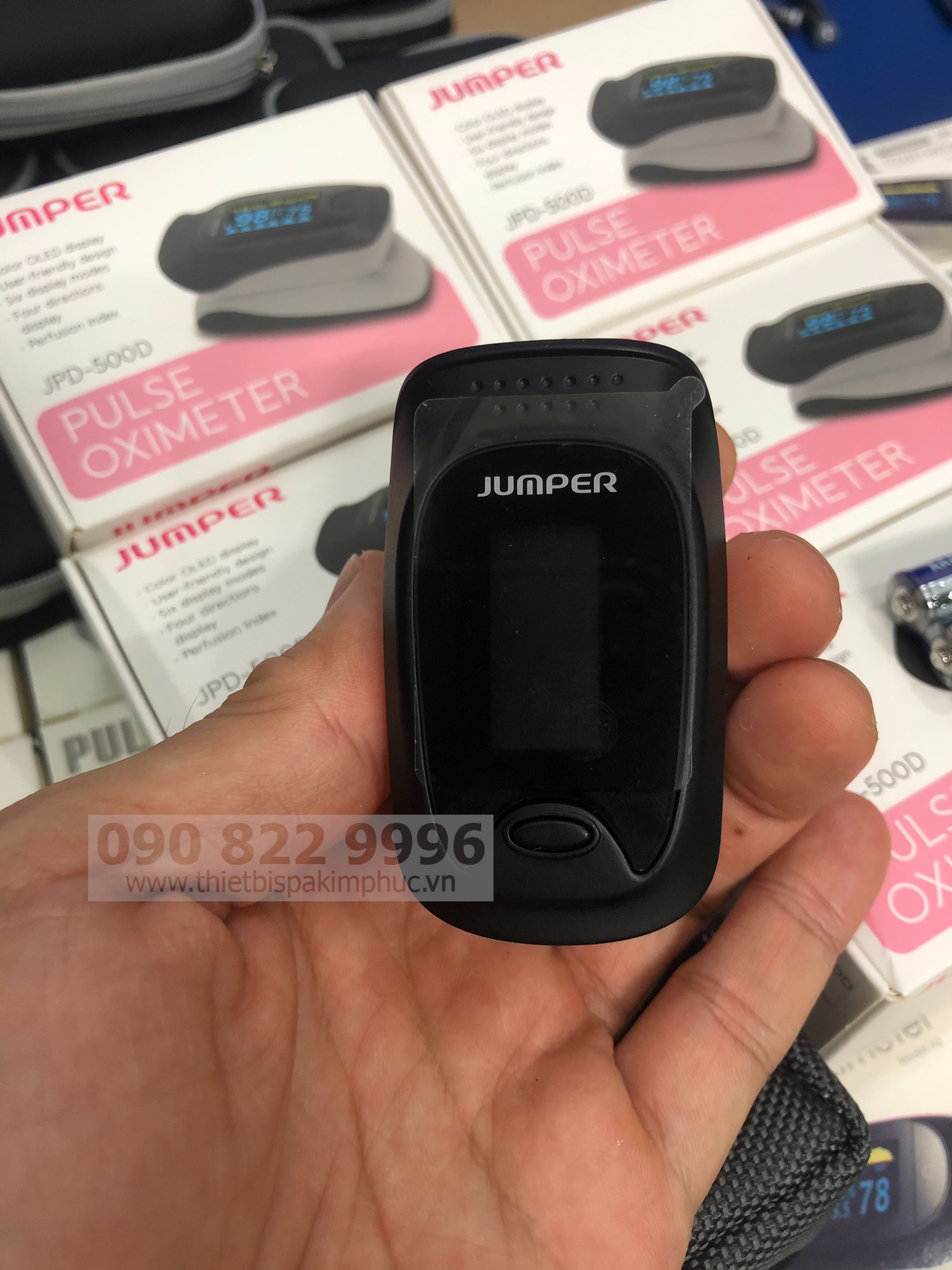 Máy đo nồng độ Oxy trong máu SPO2 Jumper 500D Máy đo nồng độ Oxy trong máu SPO2 Jumper 500D