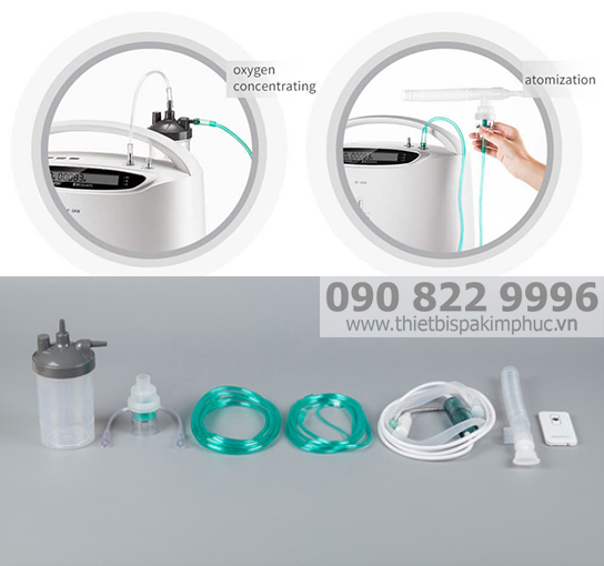 Máy Tạo Oxy Yuwell 5L 8F-3AW Máy Tạo Oxy Yuwell 5L 8F-3AW