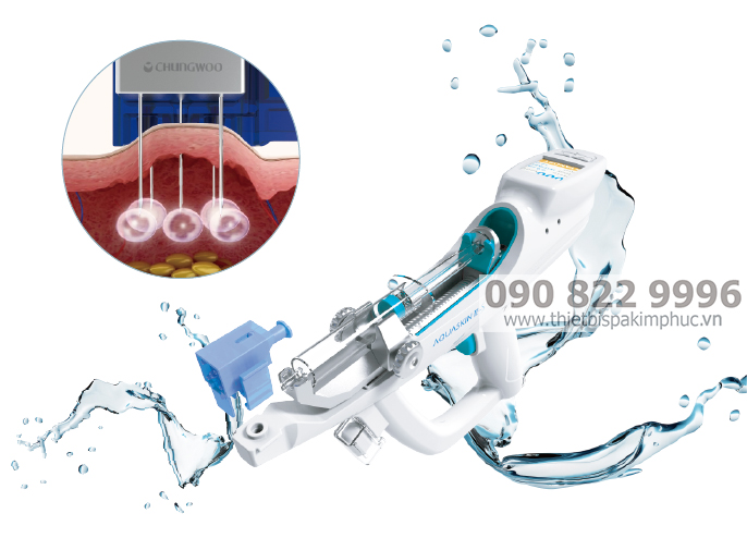 Tay cầm điều trị của Súng tiêm Aqua Skin II Korea Tay cầm điều trị của Súng tiêm Aqua Skin II Korea