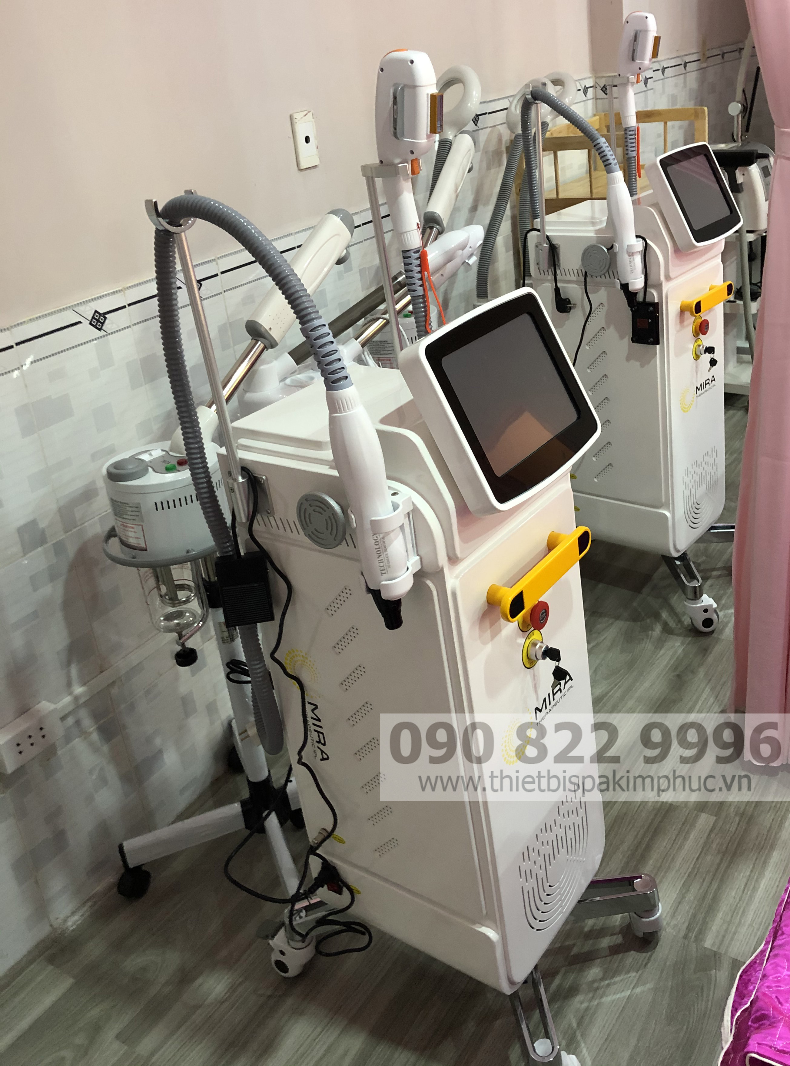 Máy Triệt Lông Xóa Xăm 2in1 Mira KP-011 Máy Triệt Lông Xóa Xăm 2in1 Mira KP-011