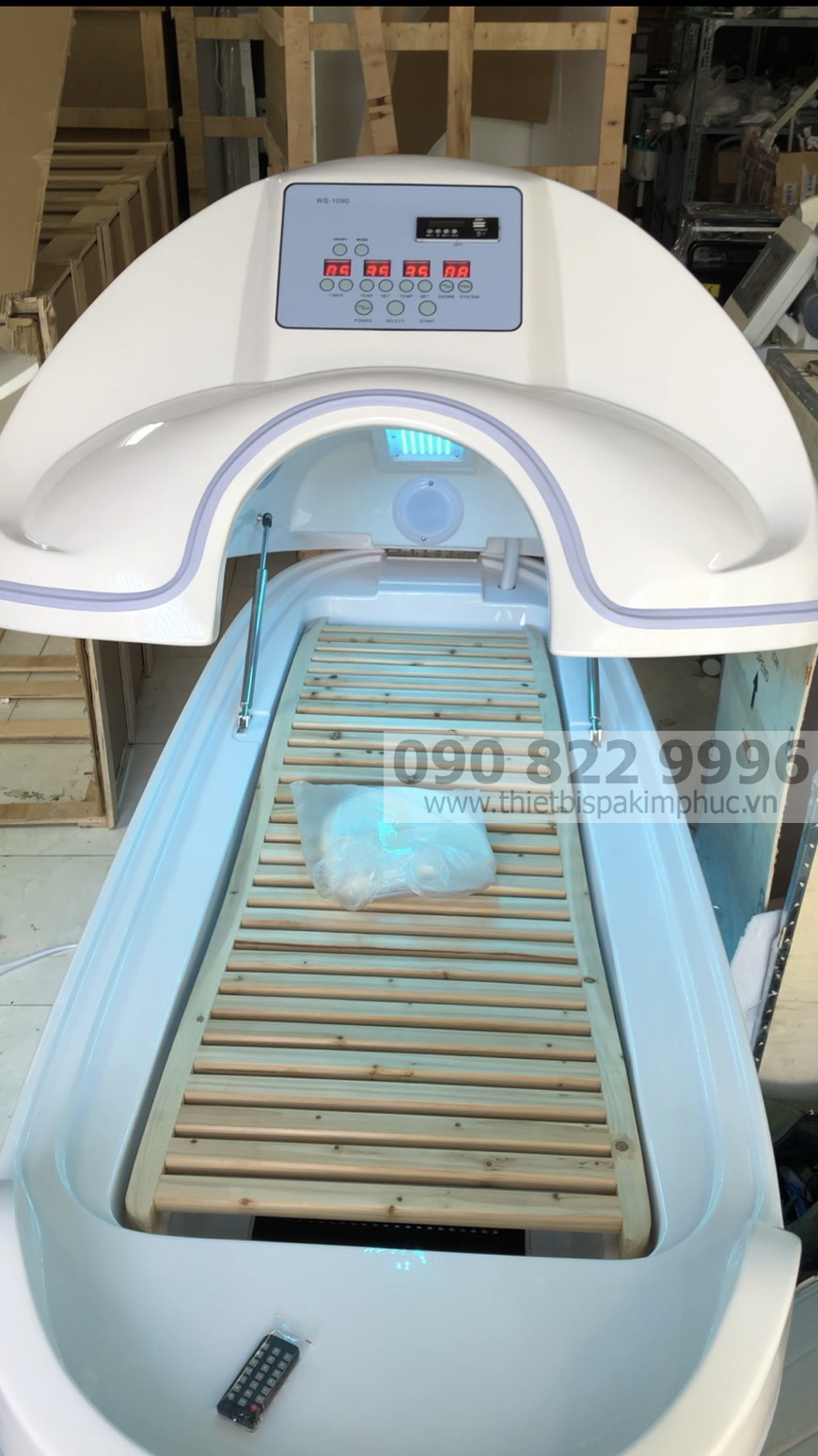 Phi Thuyền Hồng Ngoại Tắm Trắng Giảm Béo WS-1090 Phi Thuyền Hồng Ngoại Tắm Trắng Giảm Béo WS-1090