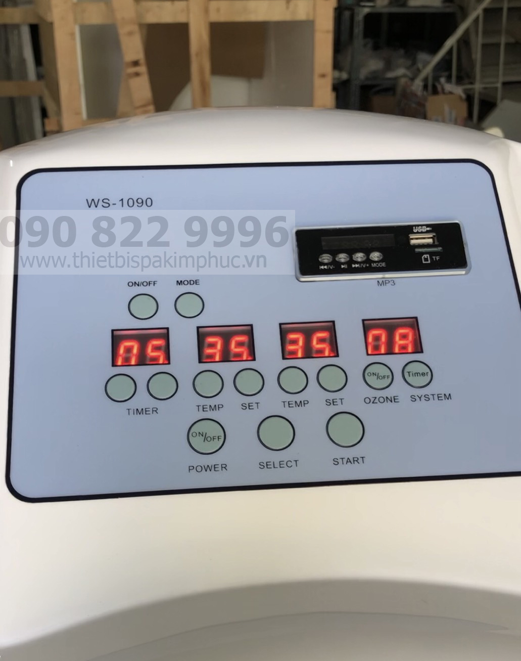 Phi Thuyền Hồng Ngoại Tắm Trắng Giảm Béo WS-1090 Phi Thuyền Hồng Ngoại Tắm Trắng Giảm Béo WS-1090