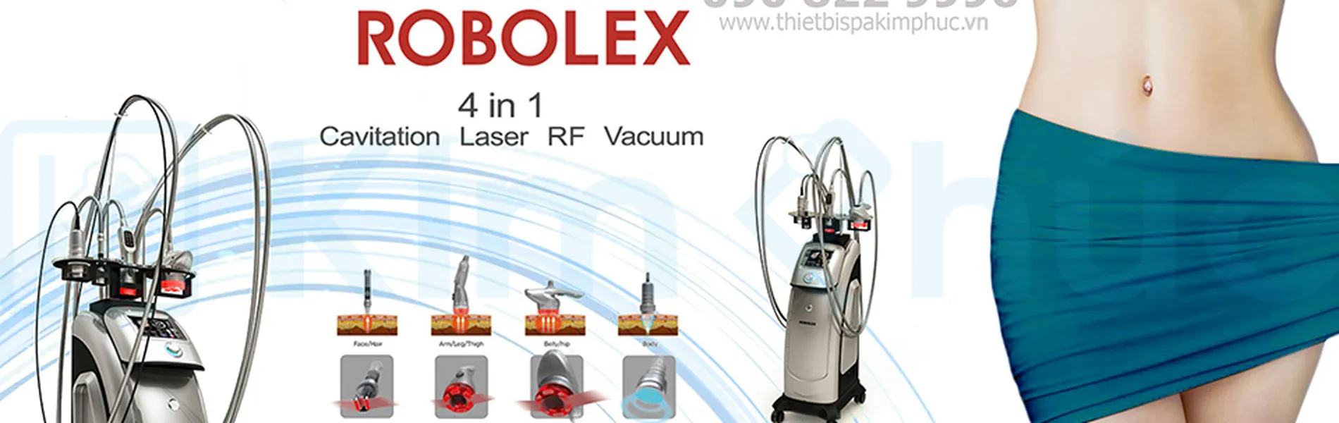 Máy giảm béo robolex korea