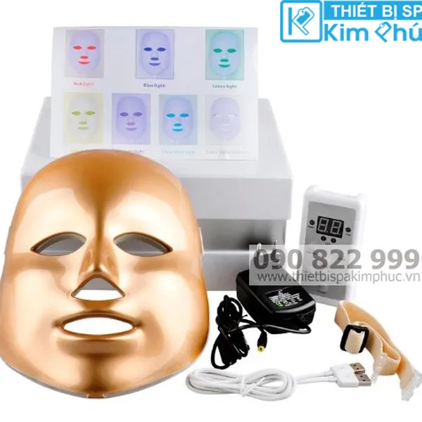 Mặt Nạ Ánh Sáng Sinh Học 7 Màu