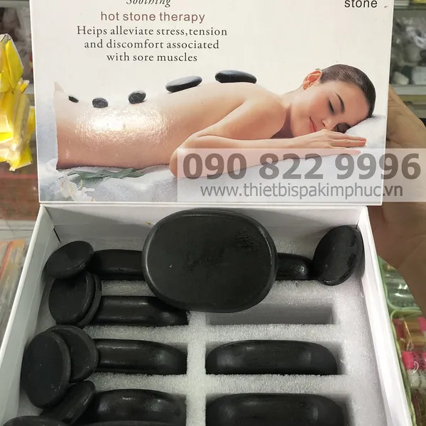 Đá Massage Núi Lửa Oval