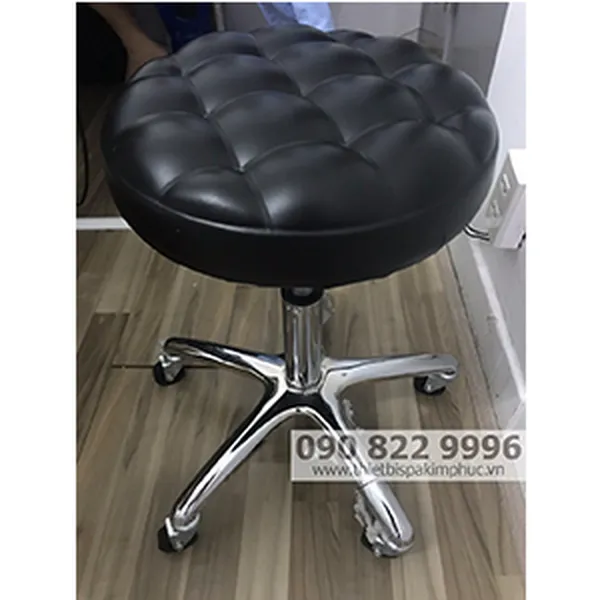 Ghế Nhân Viên Spa Chân Inox Loại Tốt