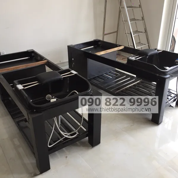 Giường Gỗ Massage Gội Đầu 2in1