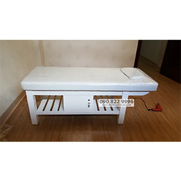 Giường Gỗ Massage Spa Thụt Đầu
