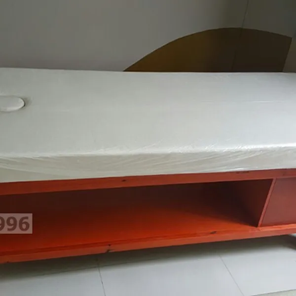 Giường Gỗ Massage Spa Có Tủ