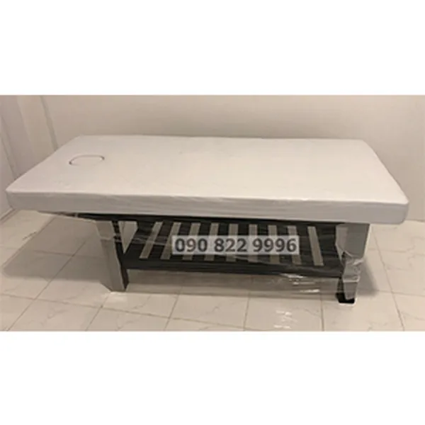 Giường Massage Spa Chân Gỗ Thông