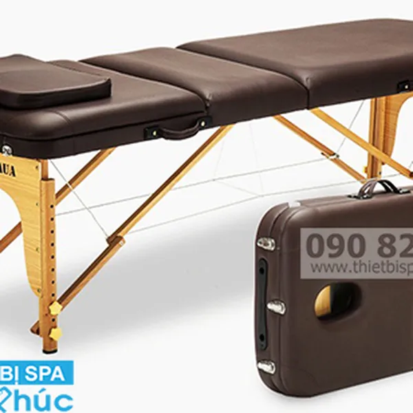 Giường Gỗ Xếp Spa