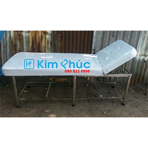 Giường Inox Massage Spa Nâng Đầu