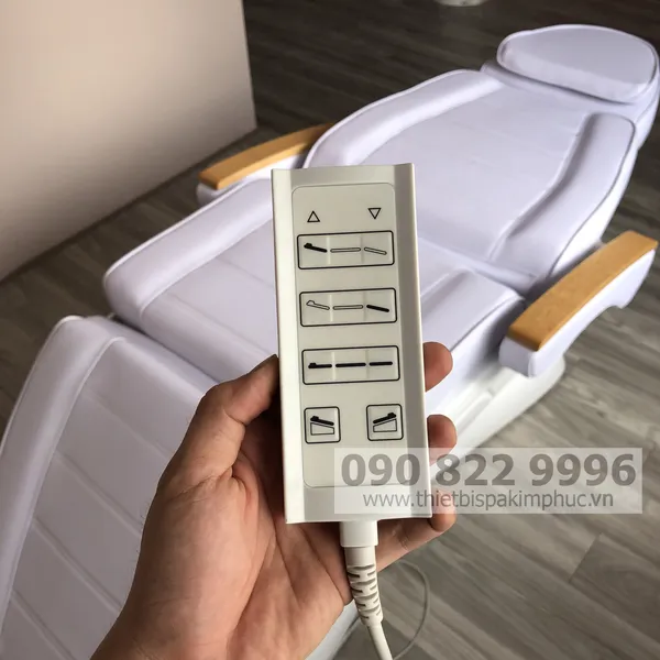 Ghế Phun Xăm Thẩm Mỹ Chỉnh Điện 4 Motor