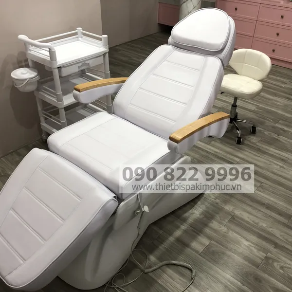 Ghế Phun Xăm Thẩm Mỹ Chỉnh Điện 4 Motor