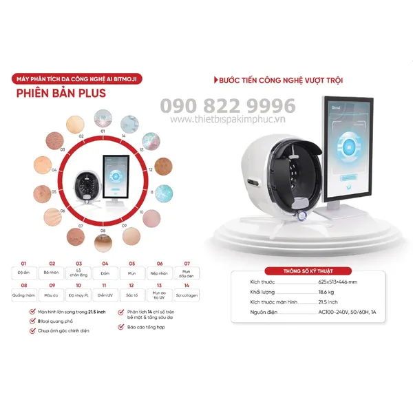 Máy Phân Tích Da Bitmoji Plus