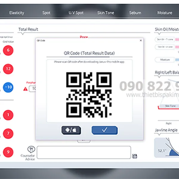 Máy Phân Tích Da Janus III