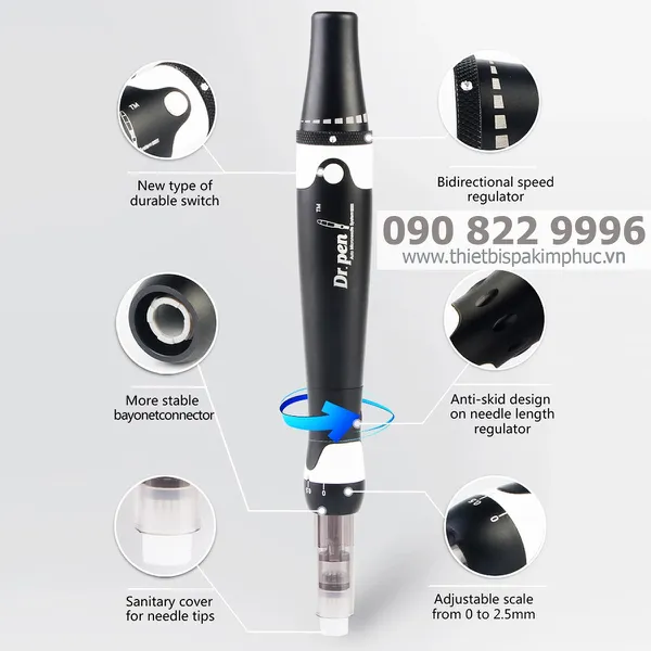 Máy Vi Kim Điện A7 Dr Pen