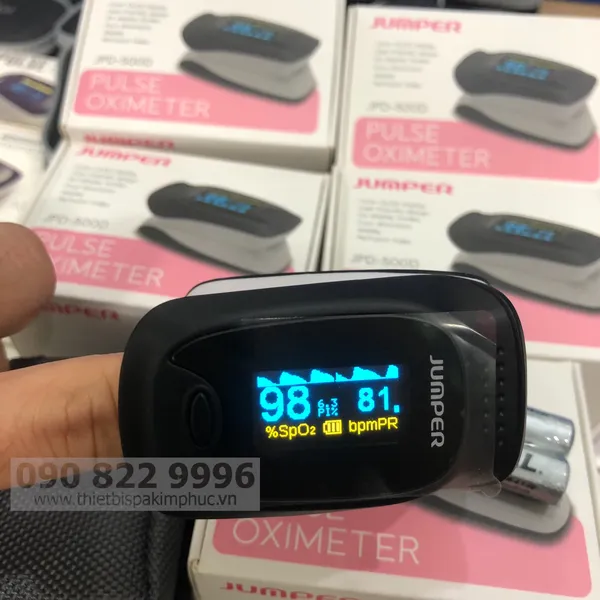 Máy SPO2 Jumper 500D
