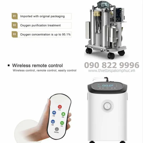 Máy Tạo Oxy Carer CR-P5W