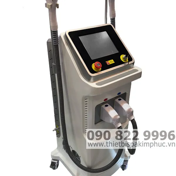 Máy Triệt Lông IPL Plus 2 Tay Cầm