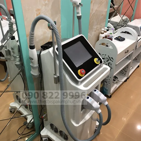 Máy triệt lông IPL Plus 2in1