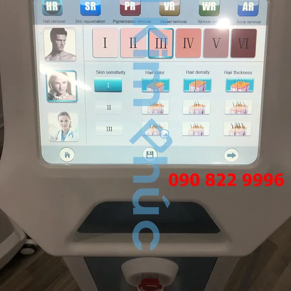 Máy triệt lông K3 2 trong 1