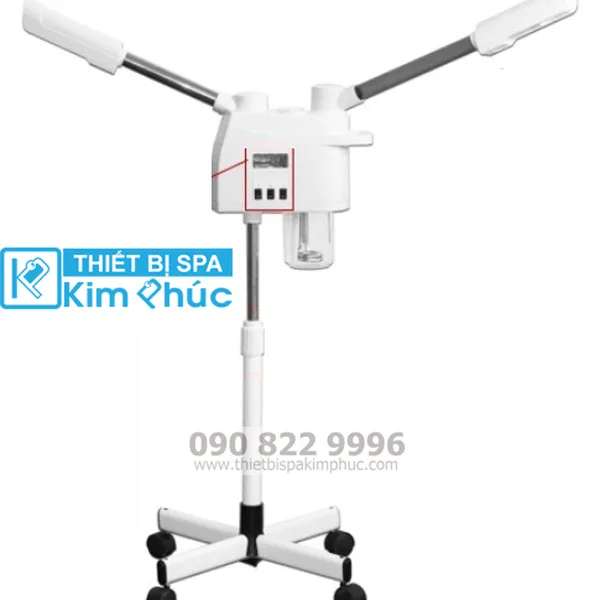 Máy Xông Hơi Mặt Nóng Lạnh 2 Cần