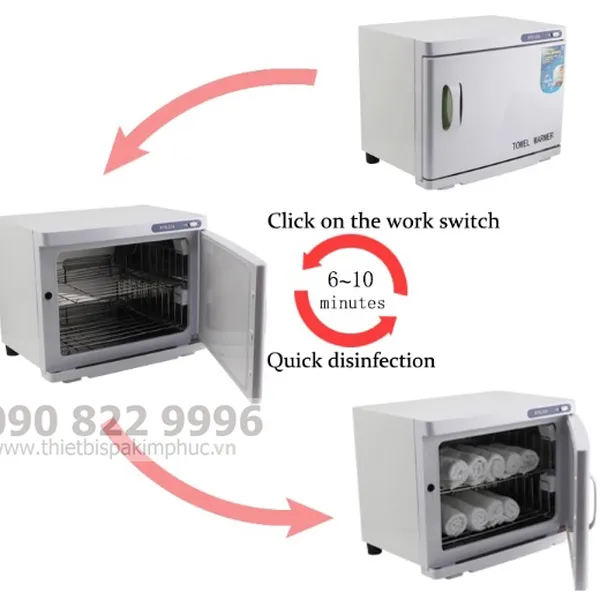 Tủ Hấp Khăn 1 Tầng RTD-23A