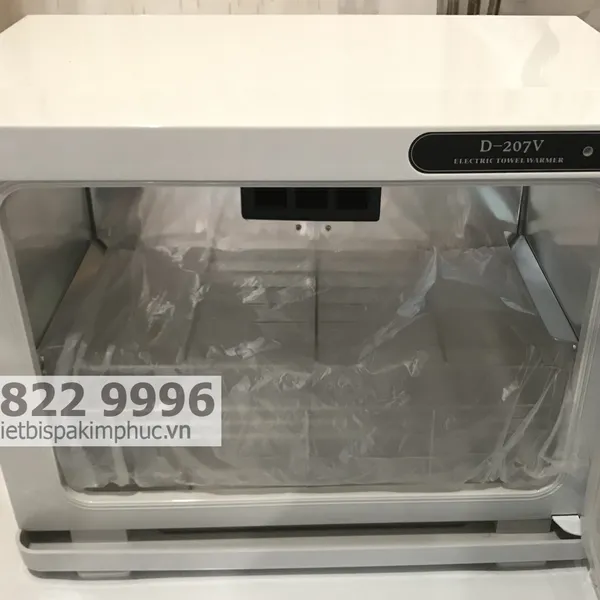 Tủ Hấp Khăn Đài Loan D-207V New
