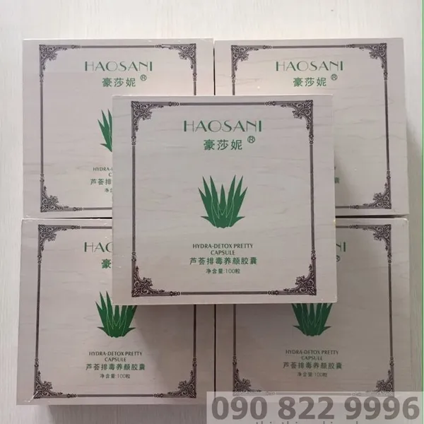 Viên Chì Haosani Hút Thải Độc Tố