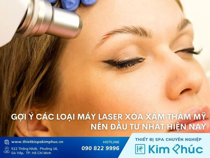Gợi ý các loại máy laser xóa xăm thẩm mỹ nên đầu tư nhất hiện nay