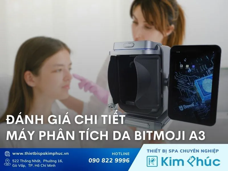 Đánh giá máy phân tích da Bitmoji A3 theo nhiều tiêu chí quan trọng