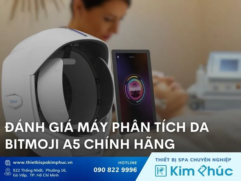Đánh giá máy phân tích da Bitmoji A5 trong chăm sóc và điều trị da