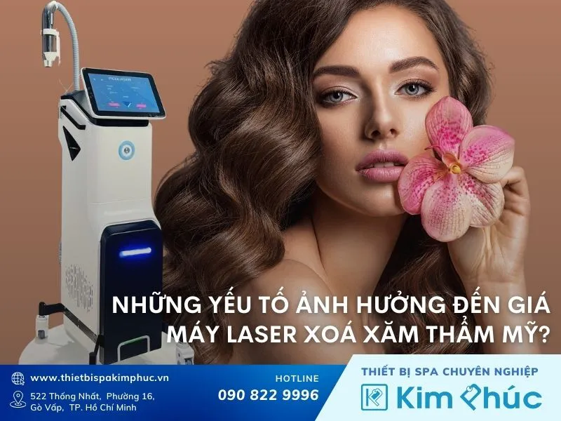 Những yếu tố ảnh hưởng đến giá máy laser xoá xăm thẩm mỹ