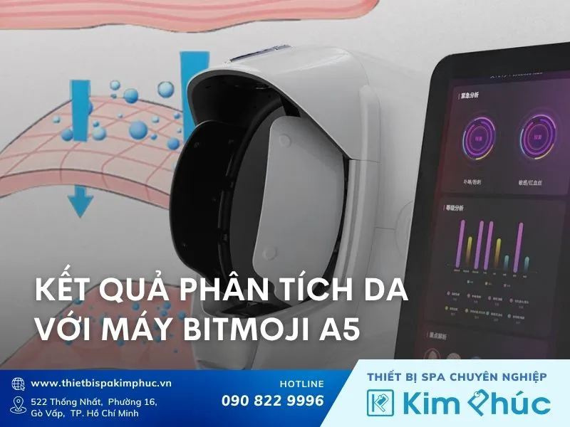 Kết quả phân tích da với Bitmoji A5 bao gồm những gì?