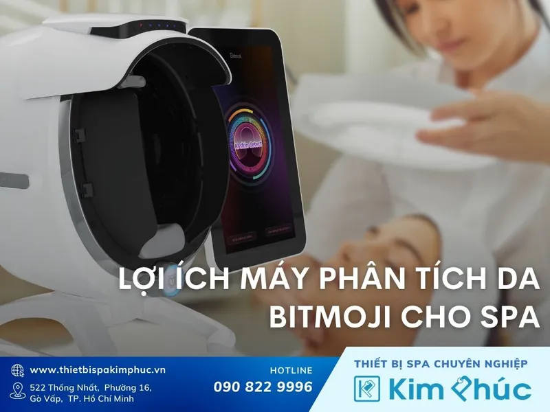 Lợi ích máy phân tích da Bitmoji cho spa hiện đại