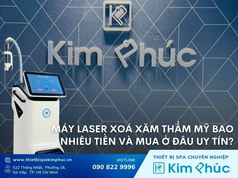 Máy laser xoá xăm thẩm mỹ bao nhiêu tiền và mua ở đâu uy tín?