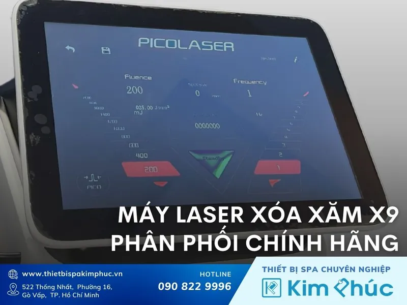 Máy laser xóa xăm X9 chính hãng và những điều cần biết