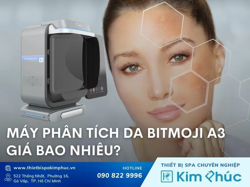 Máy phân tích da Bitmoji A3 giá bao nhiêu tại thị trường Việt Nam?