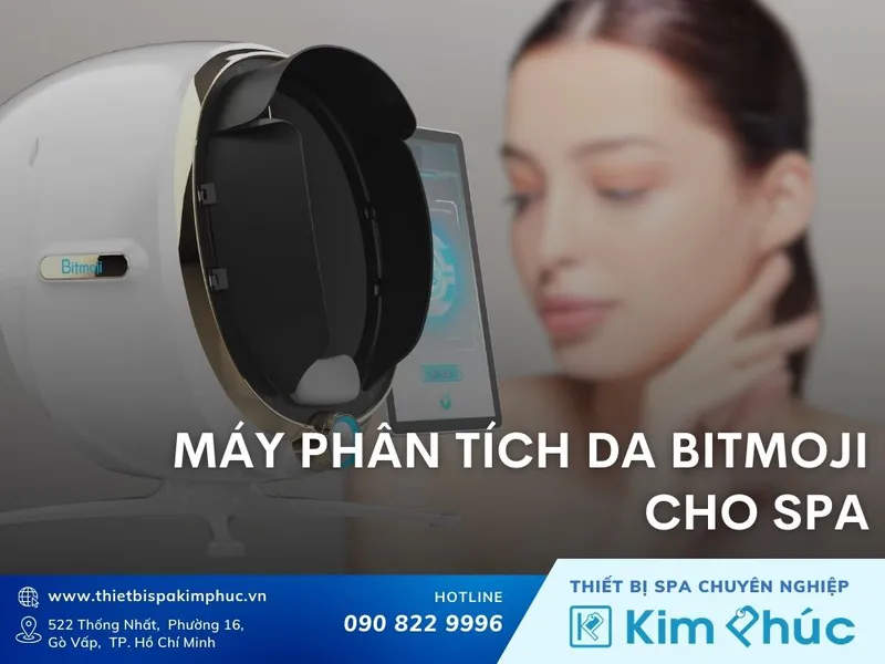 Đầu tư máy phân tích da Bitmoji cho spa