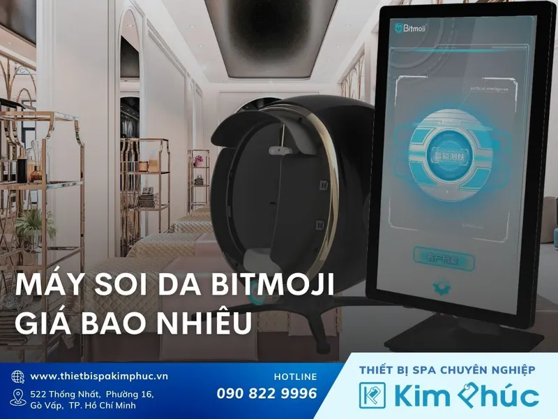 Máy soi da Bitmoji giá bao nhiêu trên thị trường?