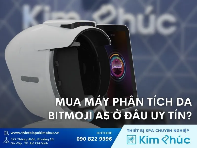 Chọn mua máy phân tích da Bitmoji A5 ở đâu?