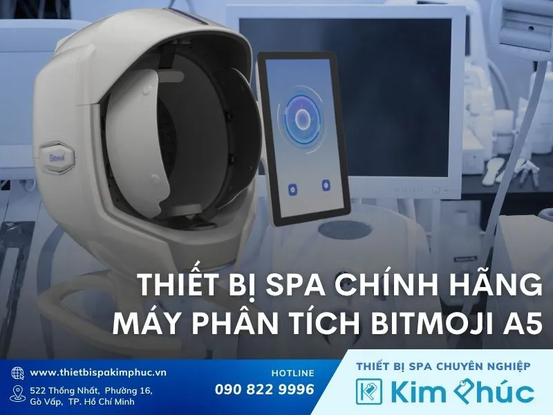 Tìm hiểu về máy phân tích da Bitmoji A5 chính hãng