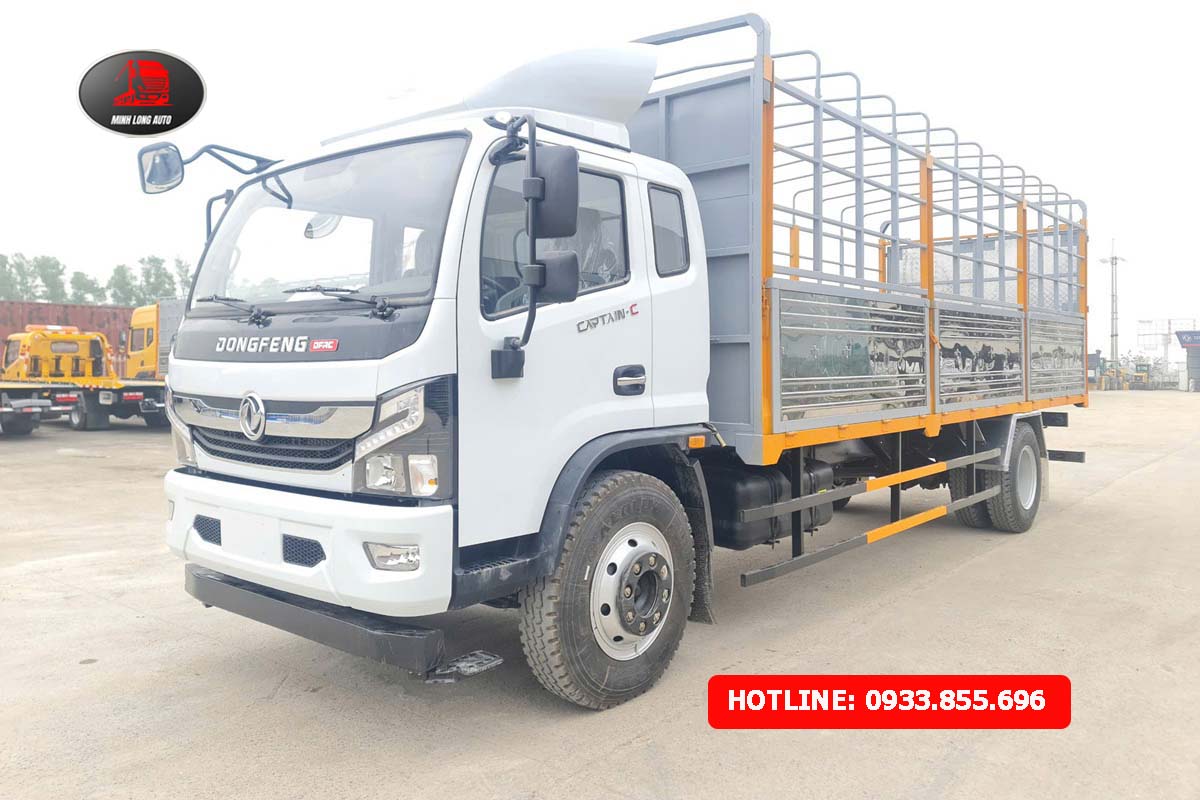 Xe tải thùng Dongfeng Captain C 9.1T thùng 7.1m | Gợi ý bạn xe tải Dongfeng Captain 9 tấn - mua trả góp lên đến 85%
