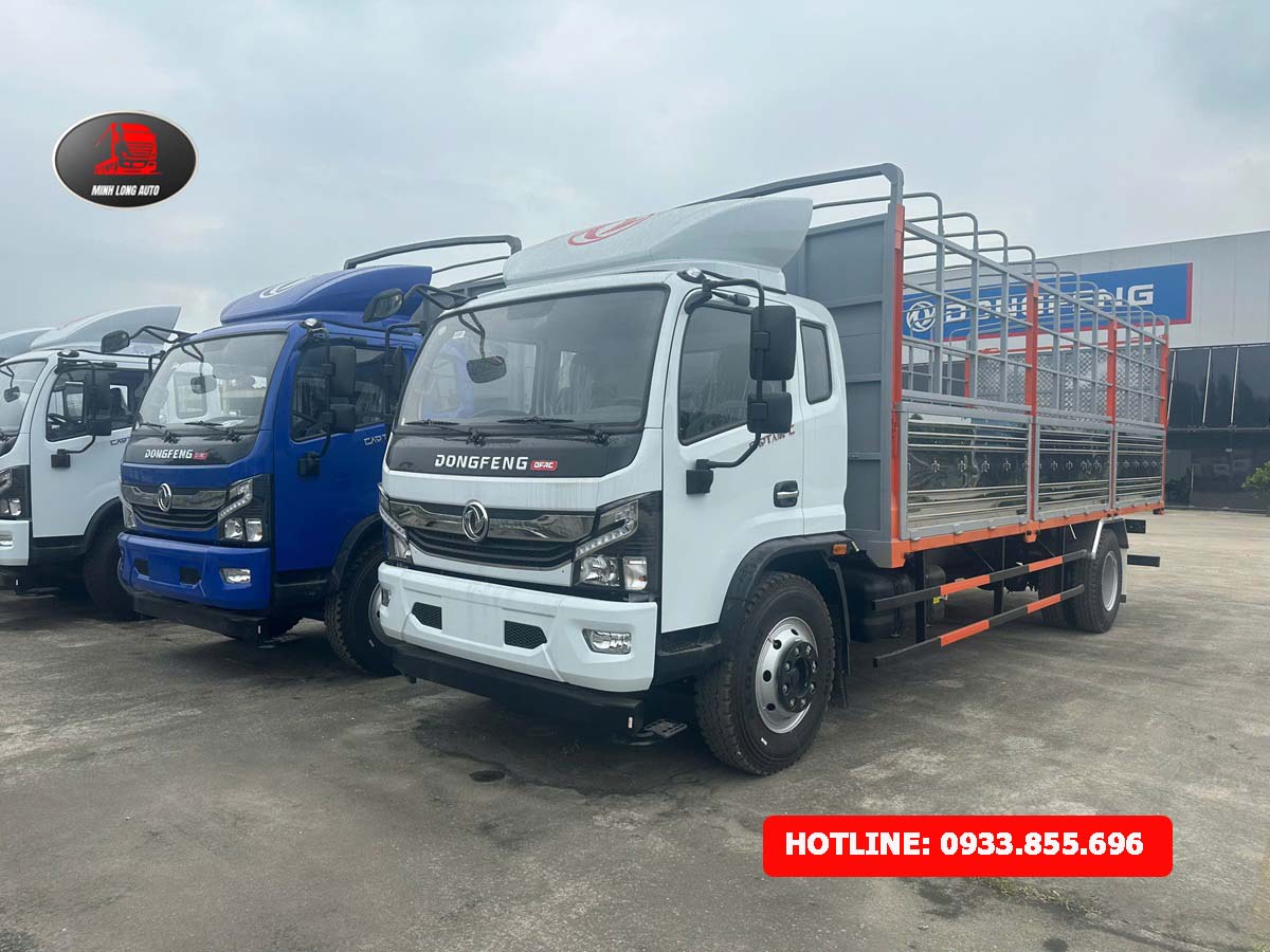 Xe tải thùng Dongfeng Captain C 9.1T thùng 7.1m | Gợi ý bạn xe tải Dongfeng Captain 9 tấn - mua trả góp lên đến 85%