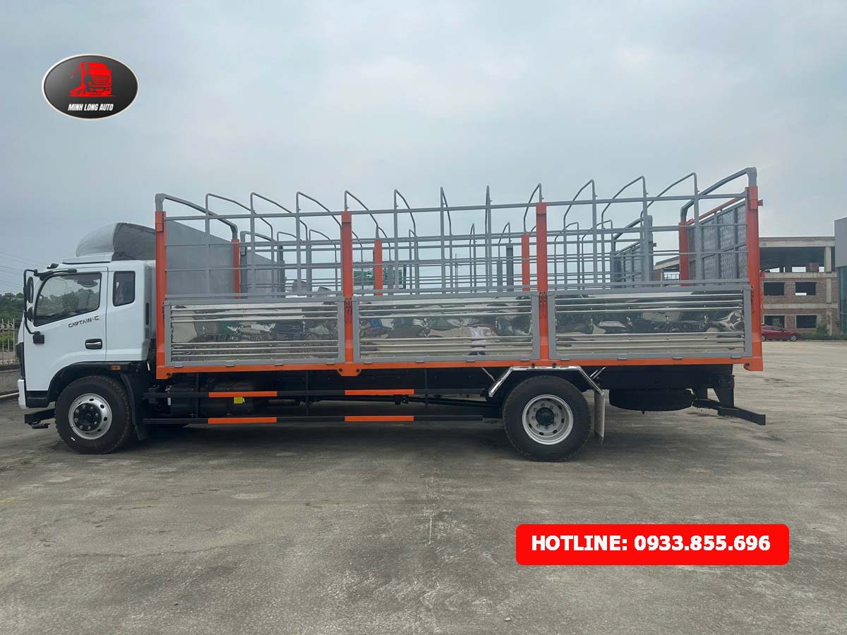 Xe tải thùng Dongfeng Captain C 9.1T thùng 7.1m | Gợi ý bạn xe tải Dongfeng Captain 9 tấn - mua trả góp lên đến 85%