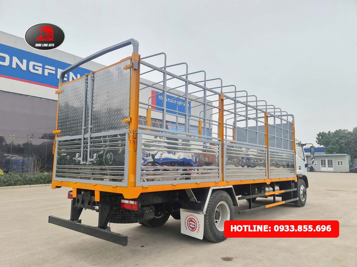 Cabin của Dongfeng Captain C 9.1T được thiết kế rộng rãi, trang bị đầy đủ tiện nghi | Gợi ý bạn xe tải Dongfeng Captain 9 tấn - mua trả góp lên đến 85%